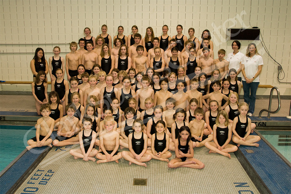 Sharks Swim Team 2009-2010 4x6